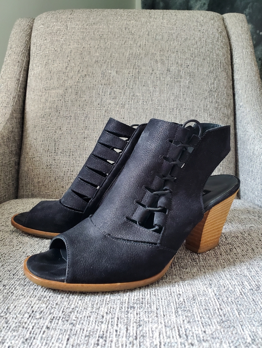 ✅ Paul Green Sabrina Open Toe Sandals, Black (5.5 UK, 8.0 US)